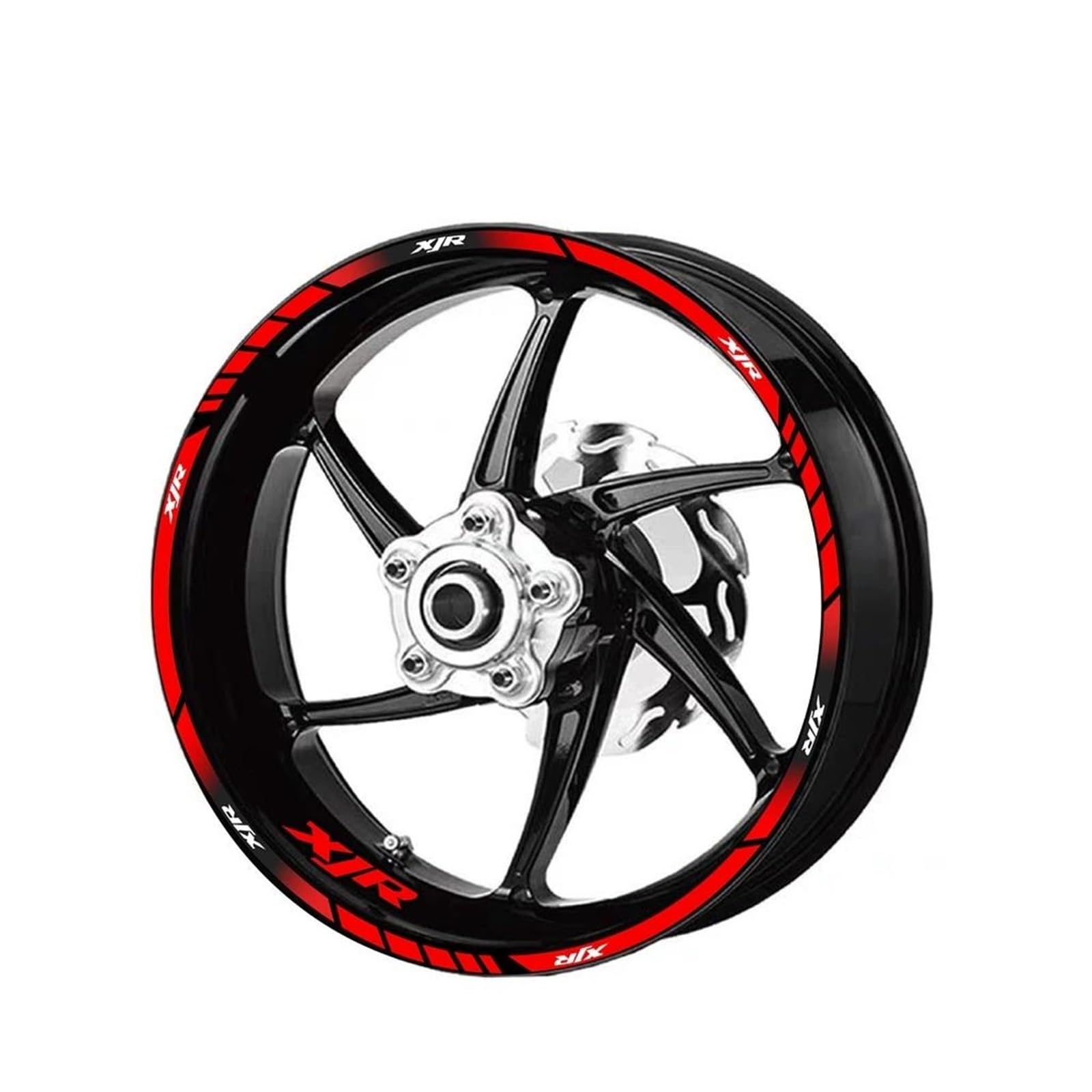 Wheel Stickers Motorcycle Reflective Wheel Decal for XJR 400 1200 1300 XJR1300 XJR400 XJR1200 Hub Stickers Rim Kit Rim Reflective Decal