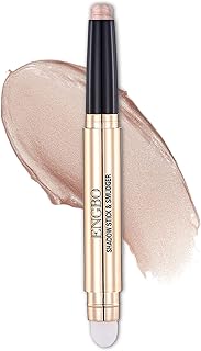 Eye Shadow Sticks Cream Eyeshadow Eye Brightener Stick,Shimmer Glitter Eyeshadow Pencil,Long Lasting Highlighter Eye Shadow Makeup Stick - 03# Rose Gold Shimmer