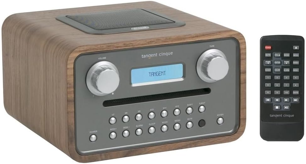 Tangent Cinque Tragbarer MP3CDPlayer (UKW/MWTuner, Uhr
