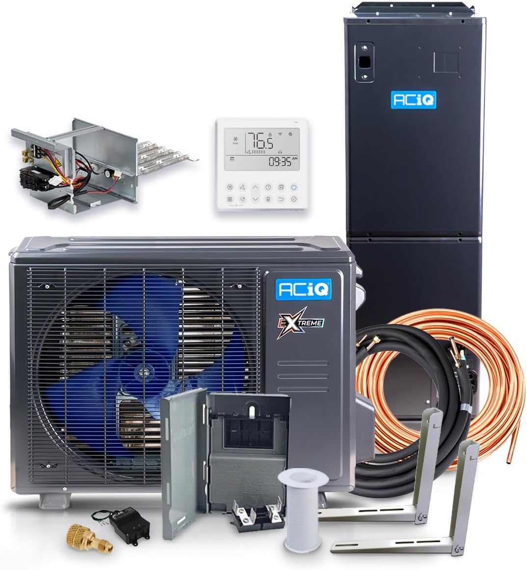 ACiQ 1.5 Ton 19 SEER2 Central Inverter Heat Pump System with…