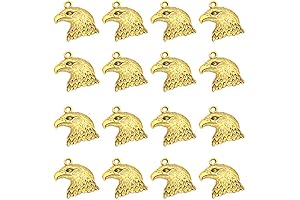 Mystart Eagle Charms for Bracelets and Necklaces
