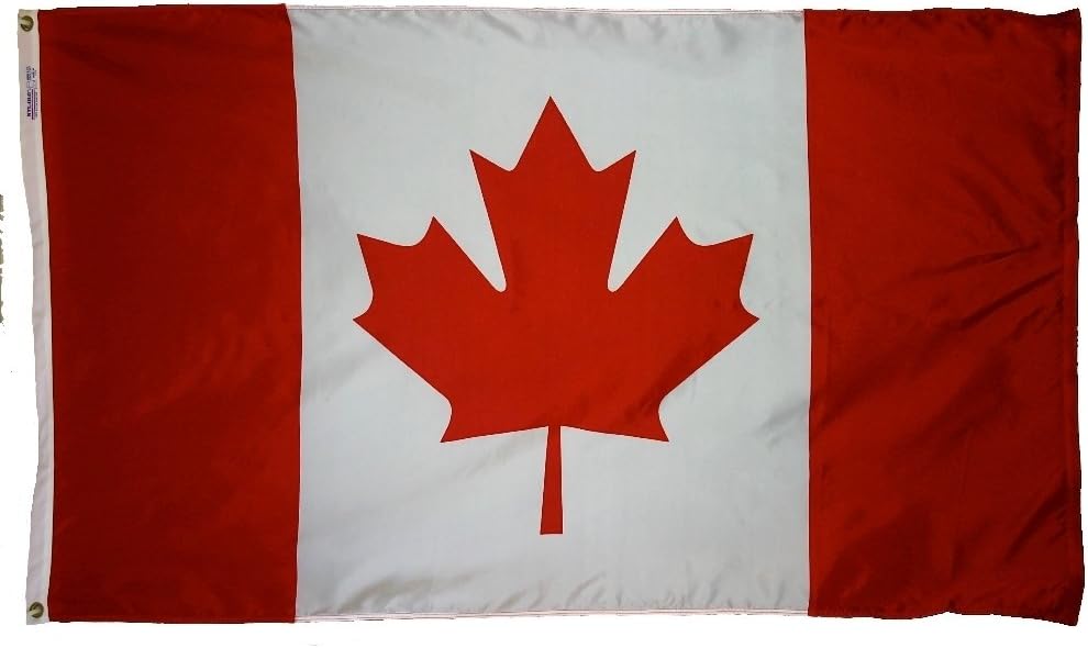 Canada Flag, 4x6 Ft, Nylon