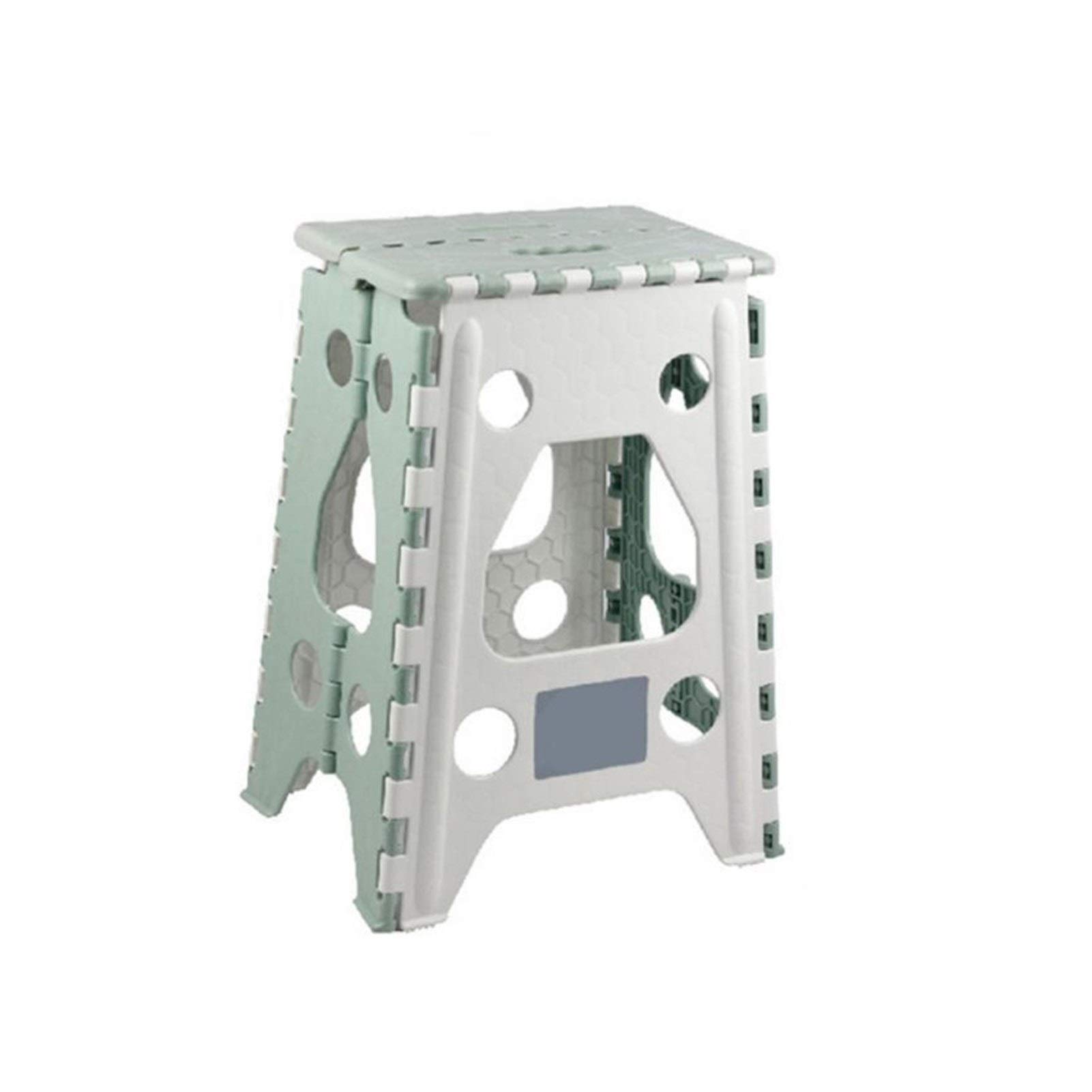 Exquisiter Campinghocker Tragbarer Stuhl-Sitz Fußbank Kunststoff Trittschemel Haushalt Badezimmer Küche Garten Camping rutschfeste Klappsitz (Color : A2)