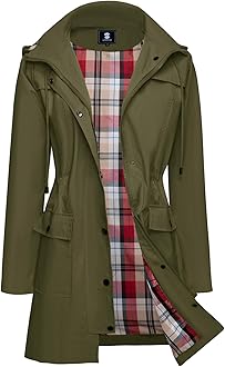 SaphiRosewomens Raincoat Cape Coat
