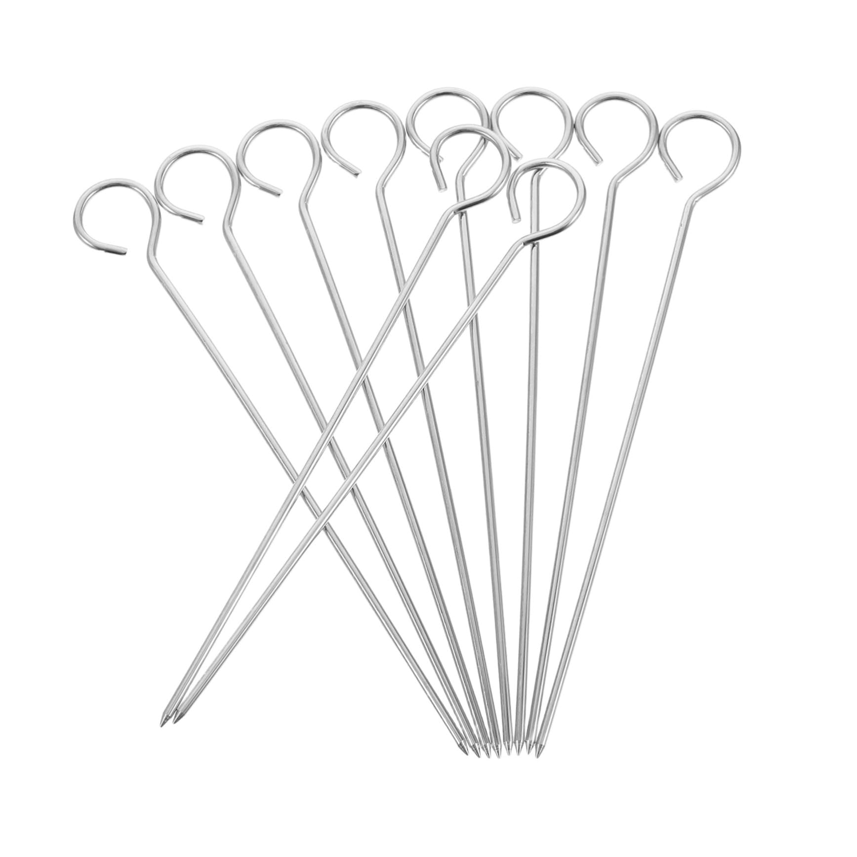 LALAFINA Candle Wick Retainer Devices 10 Pack Metal Wick Fixture Centering Mechanism for Candle Making