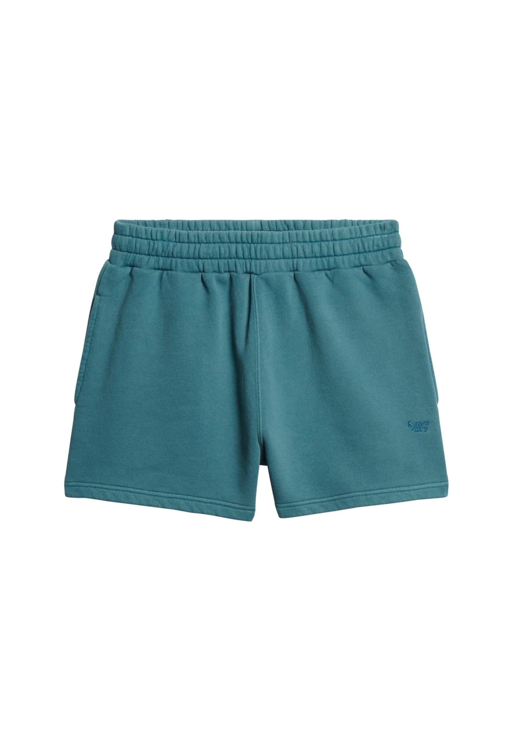 Superdry Women's Turquoise Washed Out Sweat Shorts Vintage