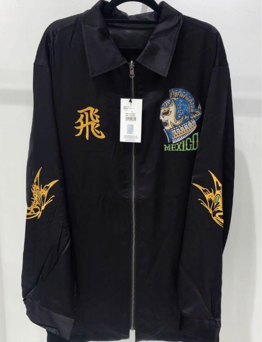 Amazon.co.jp: キン肉マン 邪悪の神×マリポーサ ベトジャン ｜スカジャン 