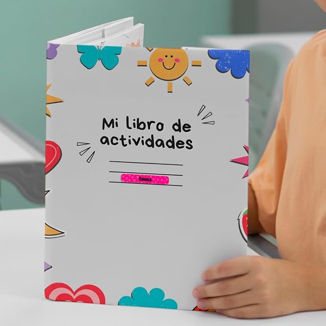 Foto 5 de 7 de DEREGALOOS Etiquetas Escolares Adhesivas Personalizadas con Nombre. Flexibles Resistentes e Impermeables…