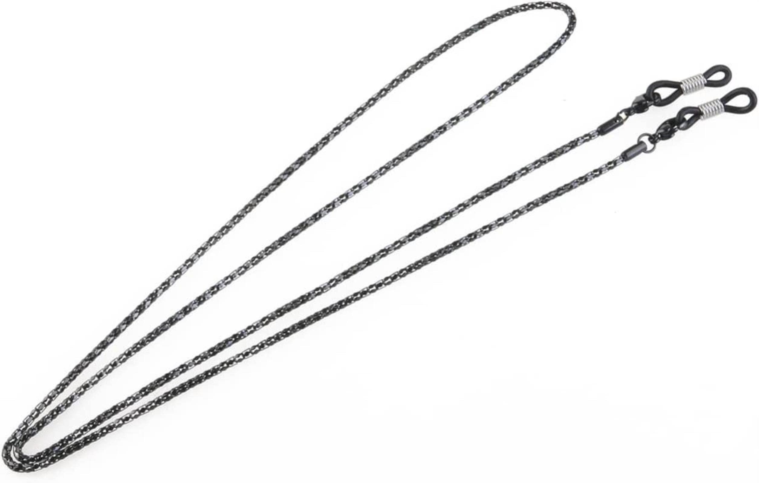 Chaînes pour Lunettes, Cordons de Maintien réglables, lanières Anti-Perte pour Lunettes, Cordon de sécurité pour Lunettes Noires