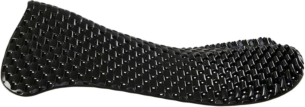 Acavallo Respira Air Release Soft Gel Pad & Back Riser Black, One Size