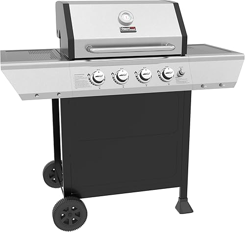Miniatura 12 de Royal Gourmet GA5406TS - Parrilla de gas propano de 5 quemadores con quemador lateral y quemador de sellado, parrilla de barbacoa de gas estilo