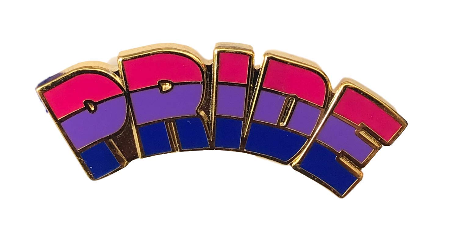 Smartbadge Bi-Pride Pride Lgbt Gay Lesbian Enamel Lapel Pin Badge