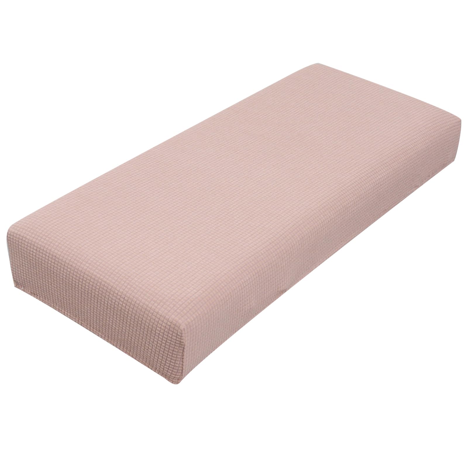 Nucelit Stretchable Benches Covers Polyester Fiber Quick Setups Slip Proof Machine Washable Stool Footrest Covers Stretchable Benches Slipcovers