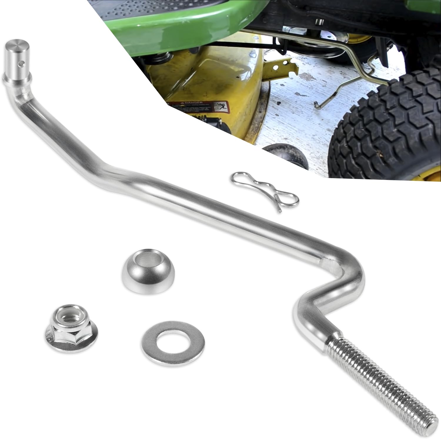 Mower Deck Lift Linkage Kit For John Deere LA110 LA115 LA120 LA125 - Replacement GX20497A