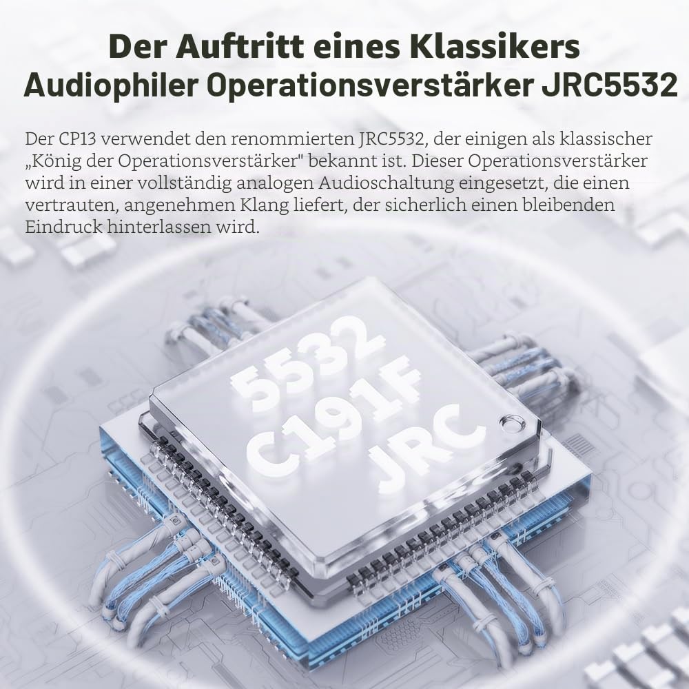 FiiO CP13 Kassettenspieler (transparent)