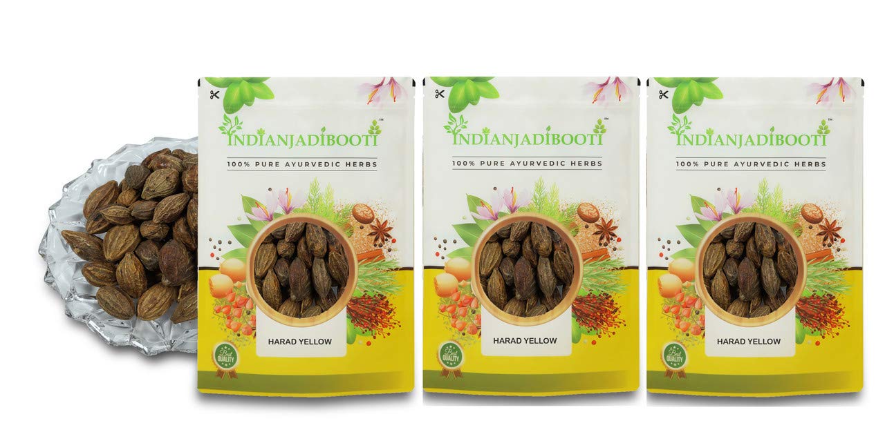 IndianJadiBooti Harad Badi Yellow (Whole Haritaki) | 100g | Terminalia Chebula for Digestion & Colon Cleanse | Natural Karakkaya/Kadukkai/Inknut | Sun-Dried & Raw — Amazon image 12