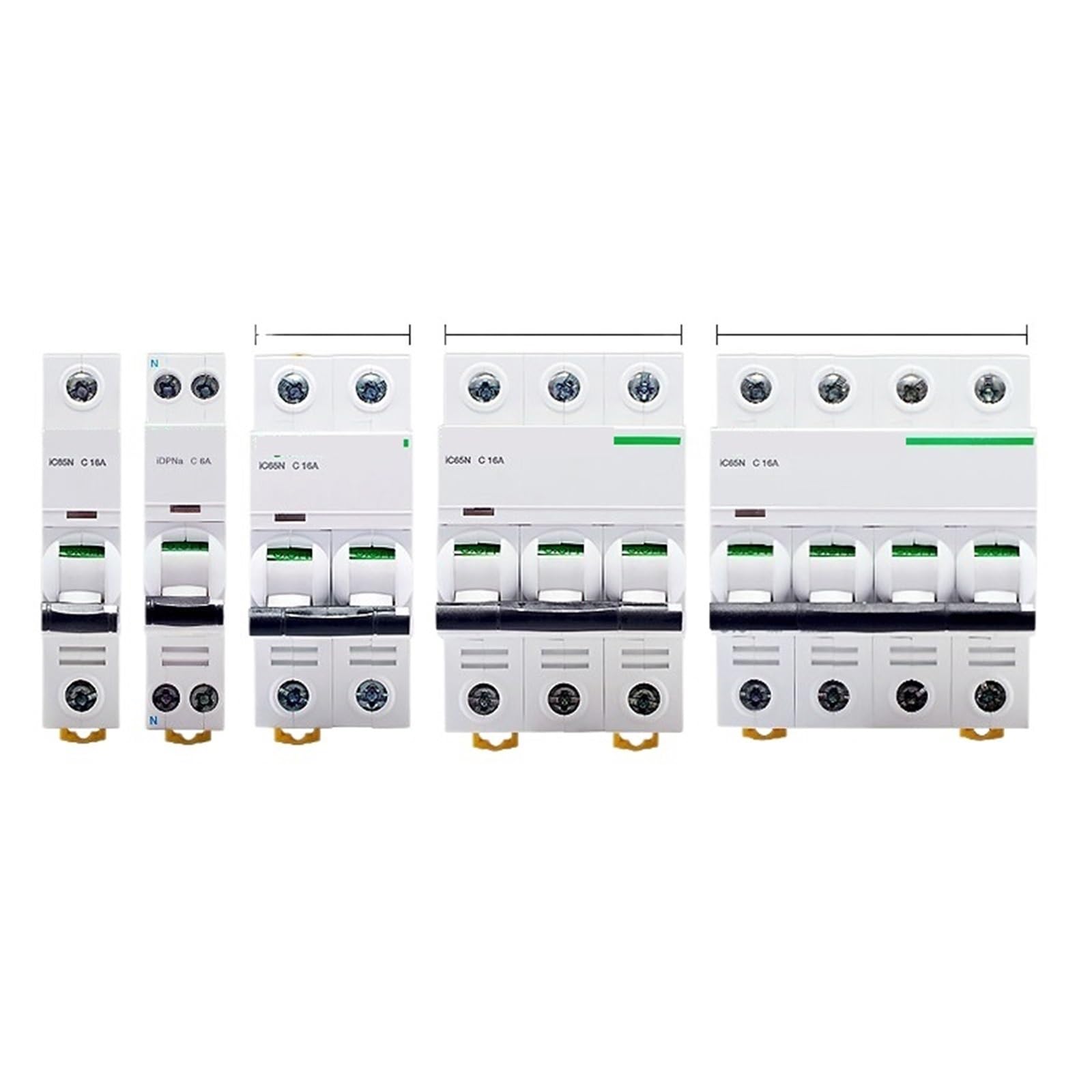 1 szt. Wyłącznik powietrza IC65N C25 1P + N C20A 2P 3P C25A 3P C63A 4P 1A 2A 4A 6A 10A 16A 20A 25A 32A 40A 50A 63A (4P, 4A)