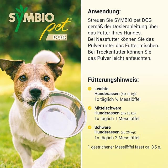Foto 8 de 8 de SymbioPet dog Pulver für Hunde, 175 g Polvo