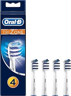 Oral-B Trizone Head, Pack of 4, White, Old