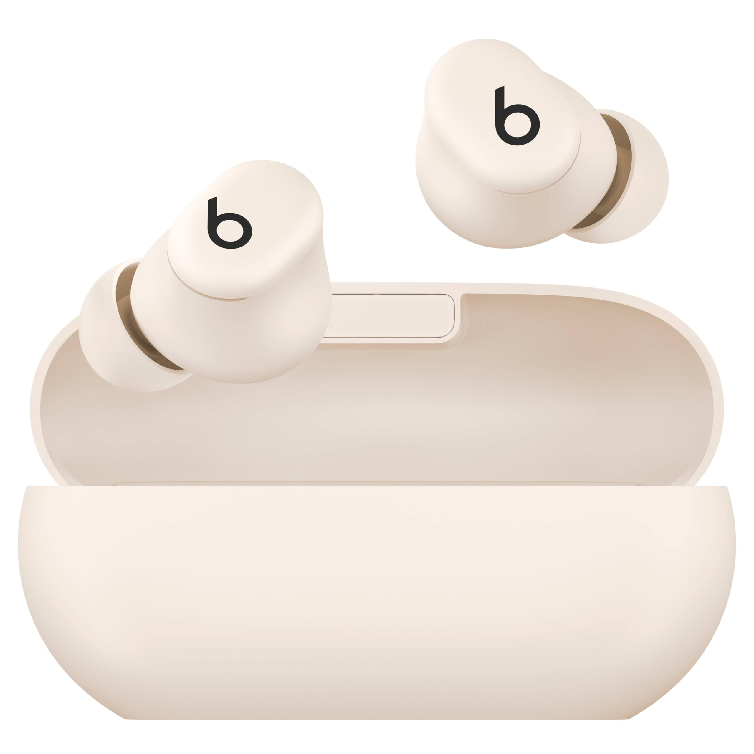 Beats Solo Buds - Wireless Bluetooth Earbuds Matte Ivory - (Renewed)