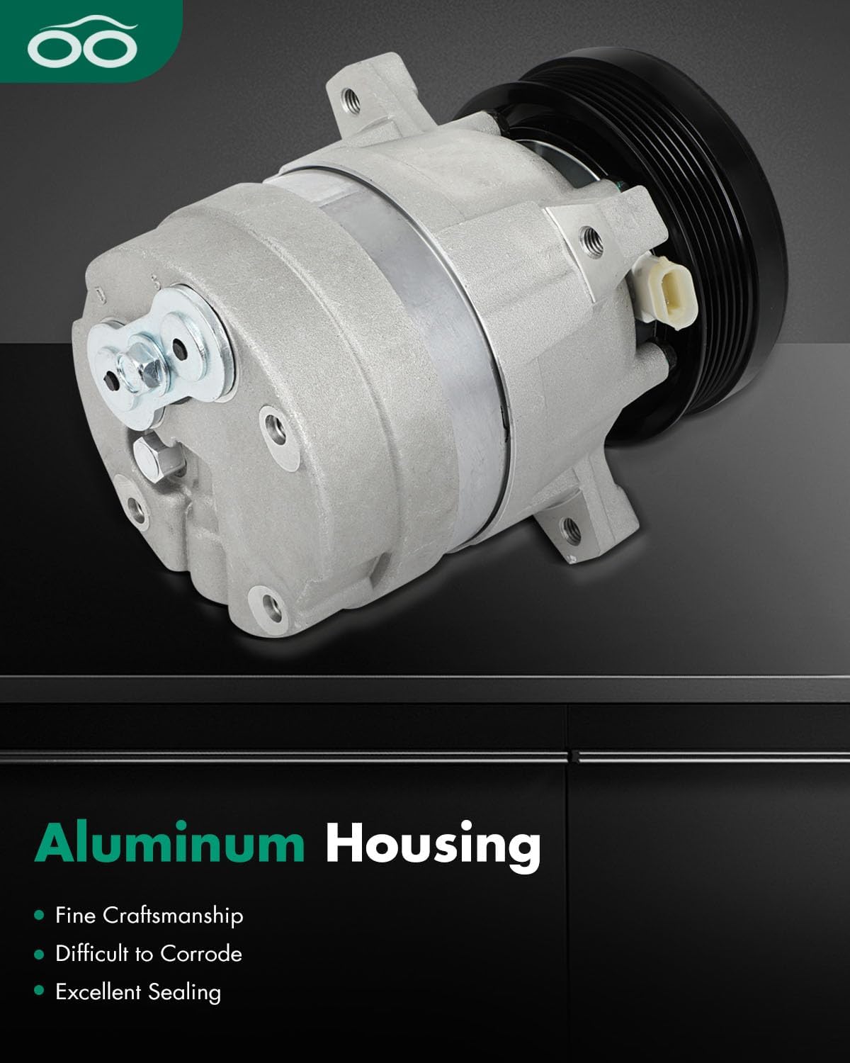 SCITOO CO 20446C AC Compressor 1998-2003 Compatible for Ch-evrolet S10 for GMC Sonoma for I-suzu Hombre 2.2L