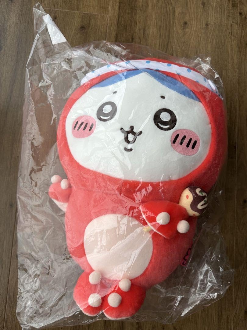 Amazon.co.jp: ちかわ たこイカくじ ハチワレ ぬいぐるみ A賞