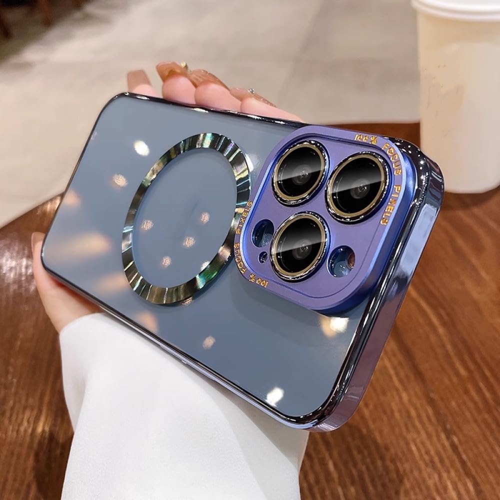 Coque iPhone 12 Pro anti-rayures protège objectif photo verre bleu