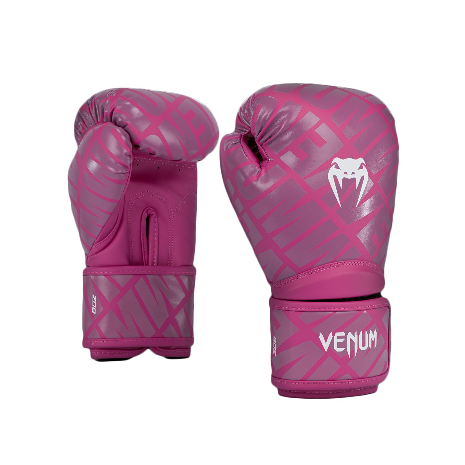 Venum Contender 1.5 Dziecięce rękawice bokserskie - białe/srebrne - 170.1 g