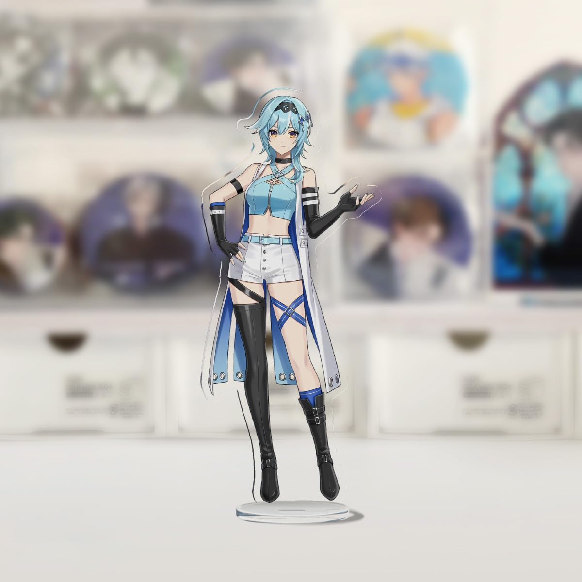 Amazon.co.jp: 原神 アクリルスタンド セット ニィロウ フリーナ 蛍 心