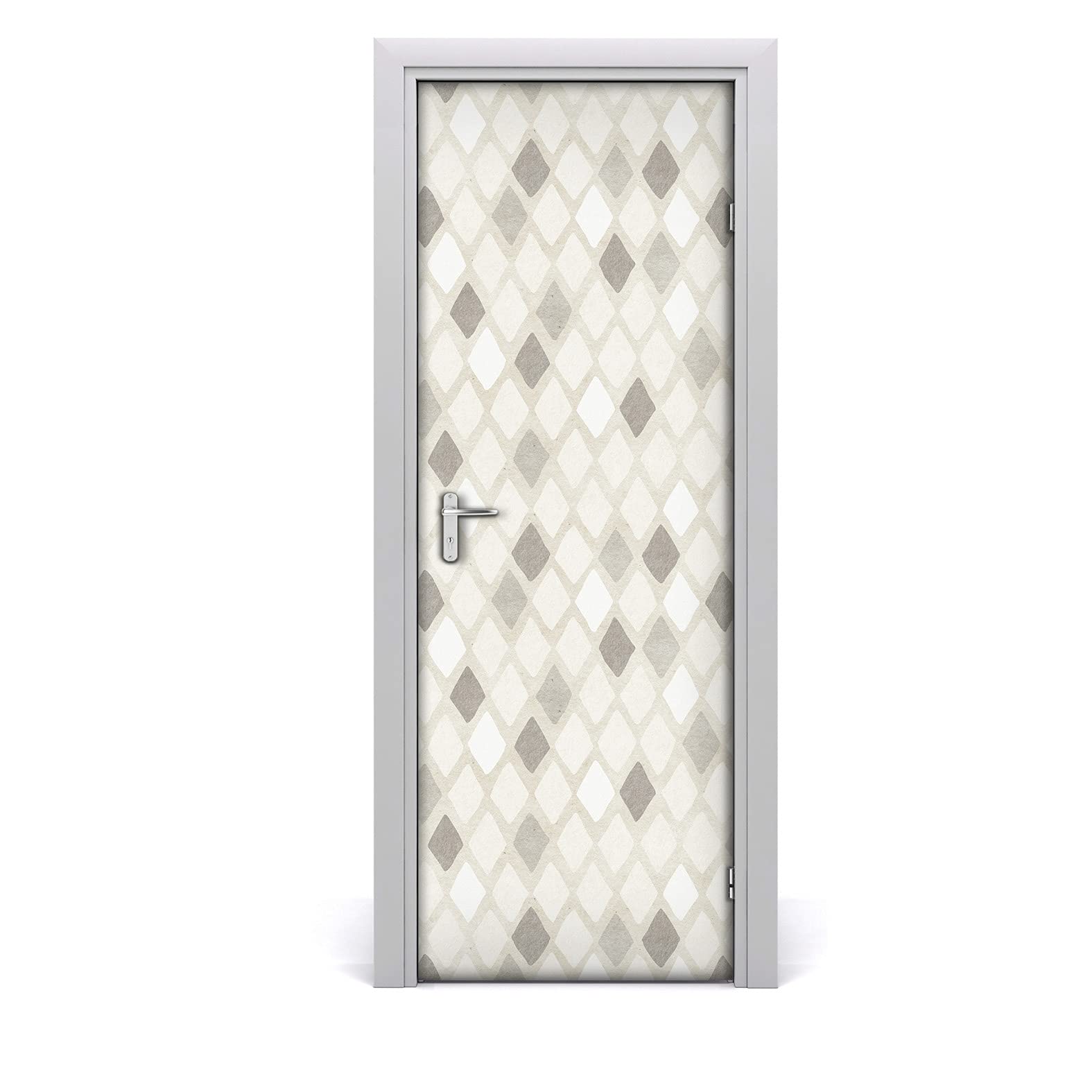 Autocollant de porte Magic-Stick rétro papier peint sur la porte mural 77x200