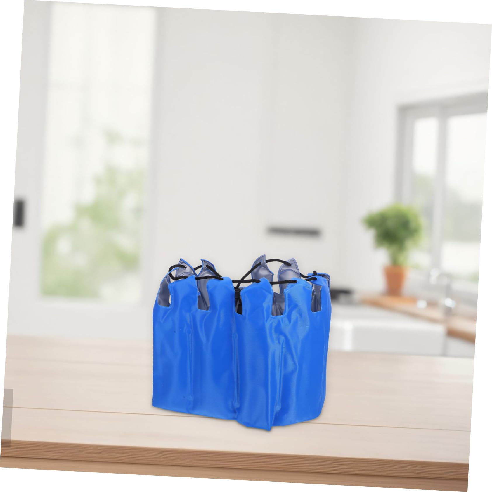 Paquet à Glaçons Réutilisables Bleus en Gel et Non-tissé pour Congélateur