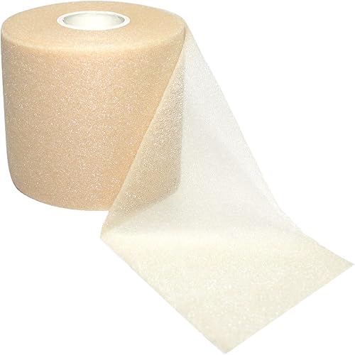 Cinta atlética preenvolvente  2.75 x 30 yardas  Cinta de espuma deportiva pre-envoltura atlética para muñecas, codos, rodillas, tobillos y cabello