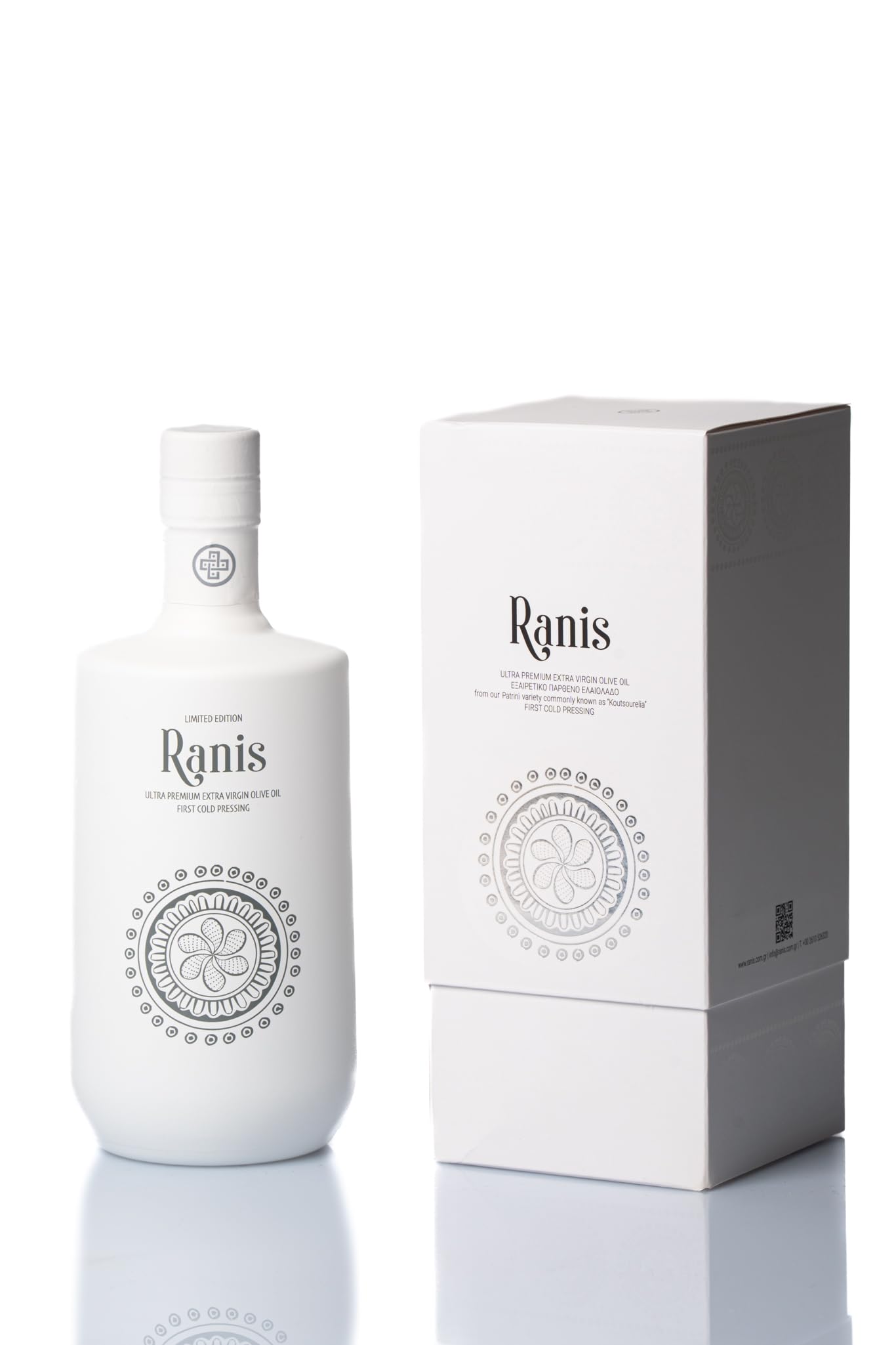 Ranis Limited Edition Ausgezeichnetes Ultra Premium Natives Olivenöl Extra aus der ersten Kaltpressung der Oliven, Achaia, Griechenland 500ml – Reich an Antioxidantien
