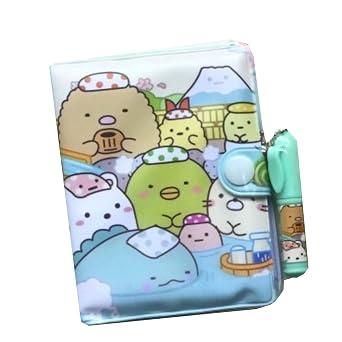 Kawaii Journal Cute Cartoons Notebook Color Page Notebook Diary Agenda Notepad School Supplies Kids Stationery Gift
