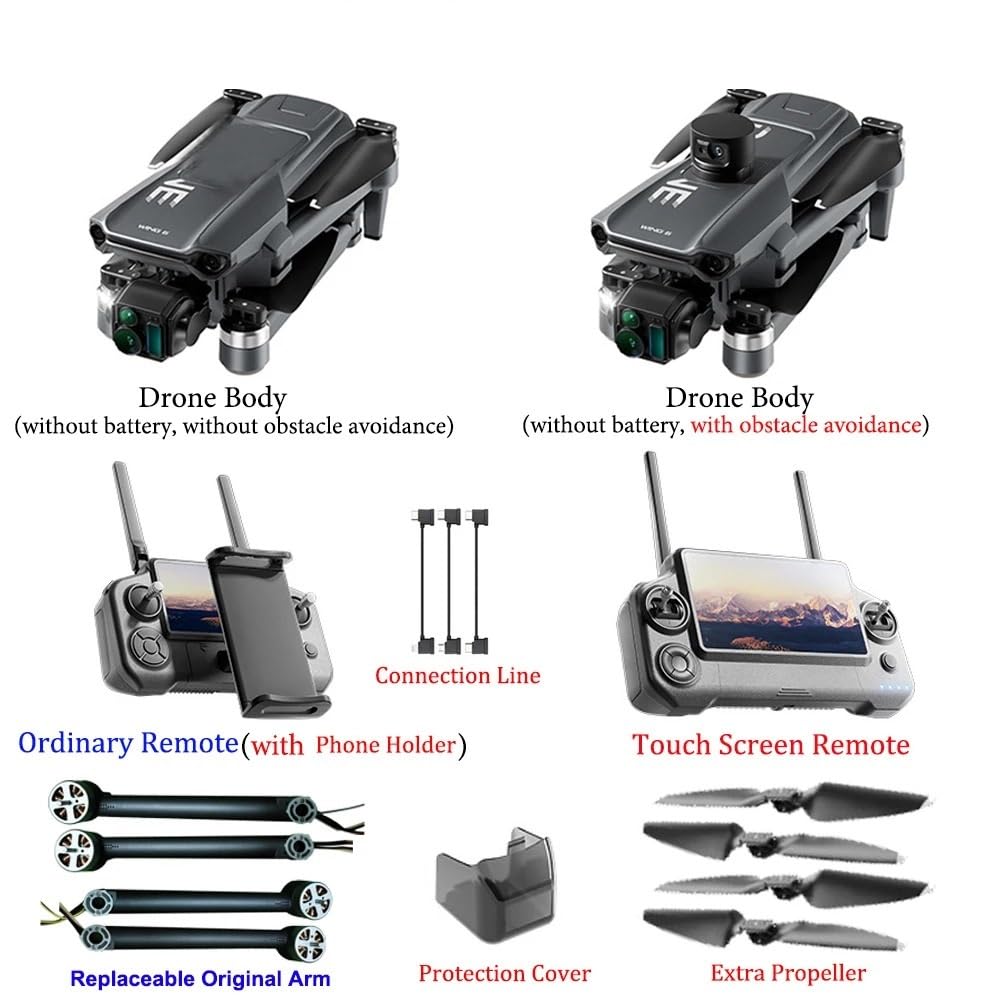 Piezas Repuesto Cuerpo Drone Wing 6 Juguetes Accesorios