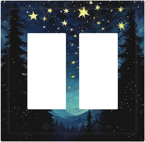 Miniatura 34 de Cubiertas Decorativas de Tomacorrientes Estilo Gótico Cuervo Flores Púrpuras 1 Gang Interruptor de Luz Simple Basculante Placa Cubierta Placas de