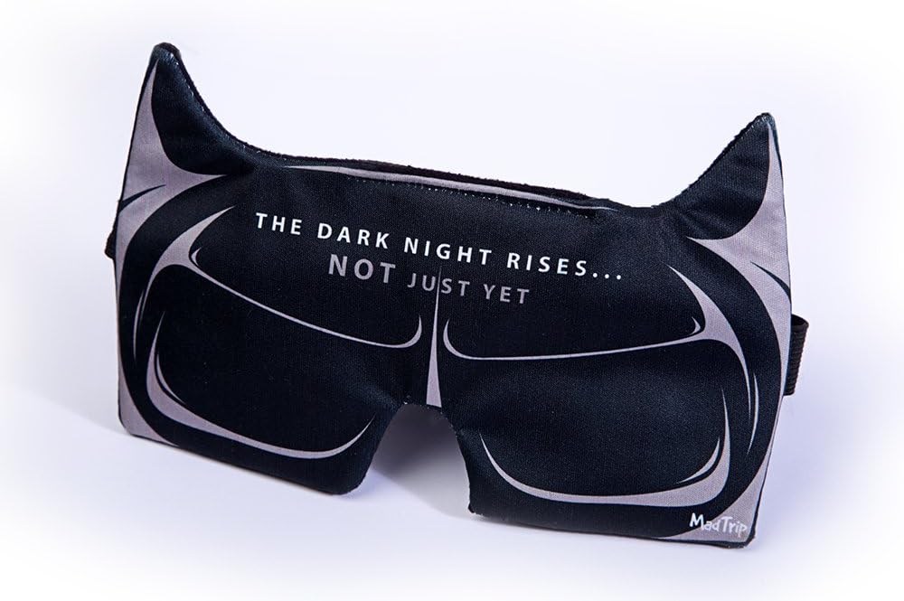 MadTrip The Dark Night Rises Black Sleep Mask