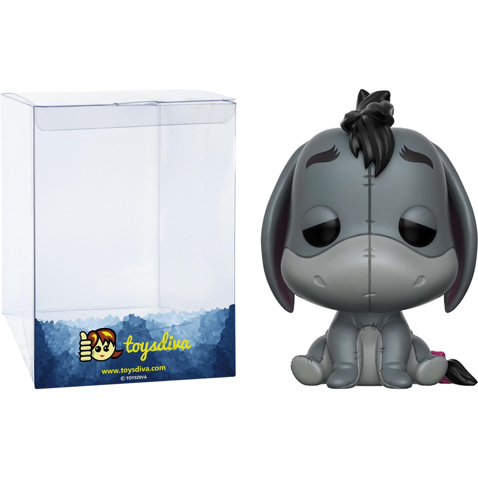 Funko Eeyor e: P o p ! Vinyl Figurine Bundle with 1 Compatible Graphic Protector (254-11262 - B)
