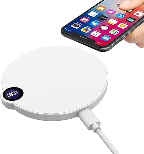 Cargador inalámbrico, almohadilla de carga rápida HYDGYC de 15 W, compatible con iPhone 16 15 14 13 Pro XS 8 Series para S23 S22 S21 S20 S10 Note
