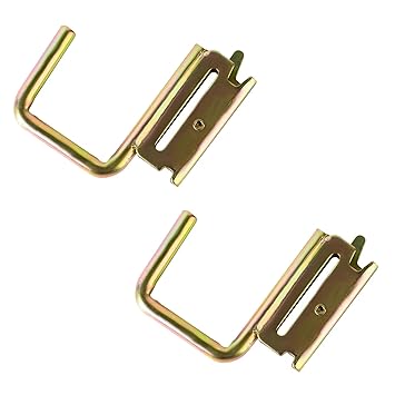 Pearabbit E Track Accessories J Hooks for Cargo Van Enclosed Trailer and Semi Trucks Tie Down Rail Kit System Hang Tools