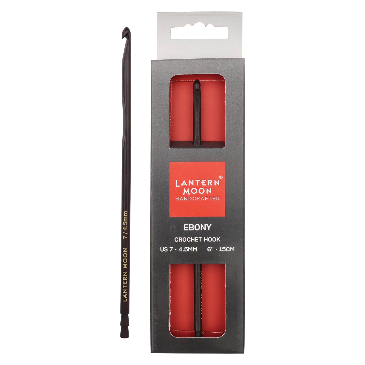 Lantern Moon Single Crochet Hook, Wood, Size 7/4.5mm