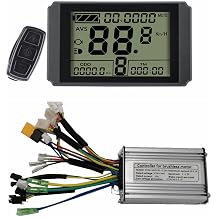 36V/48V Universal 20A 6 Mosfet Square Wave Controller with 6V/36V/48V Light Output with KT LCD10H Display