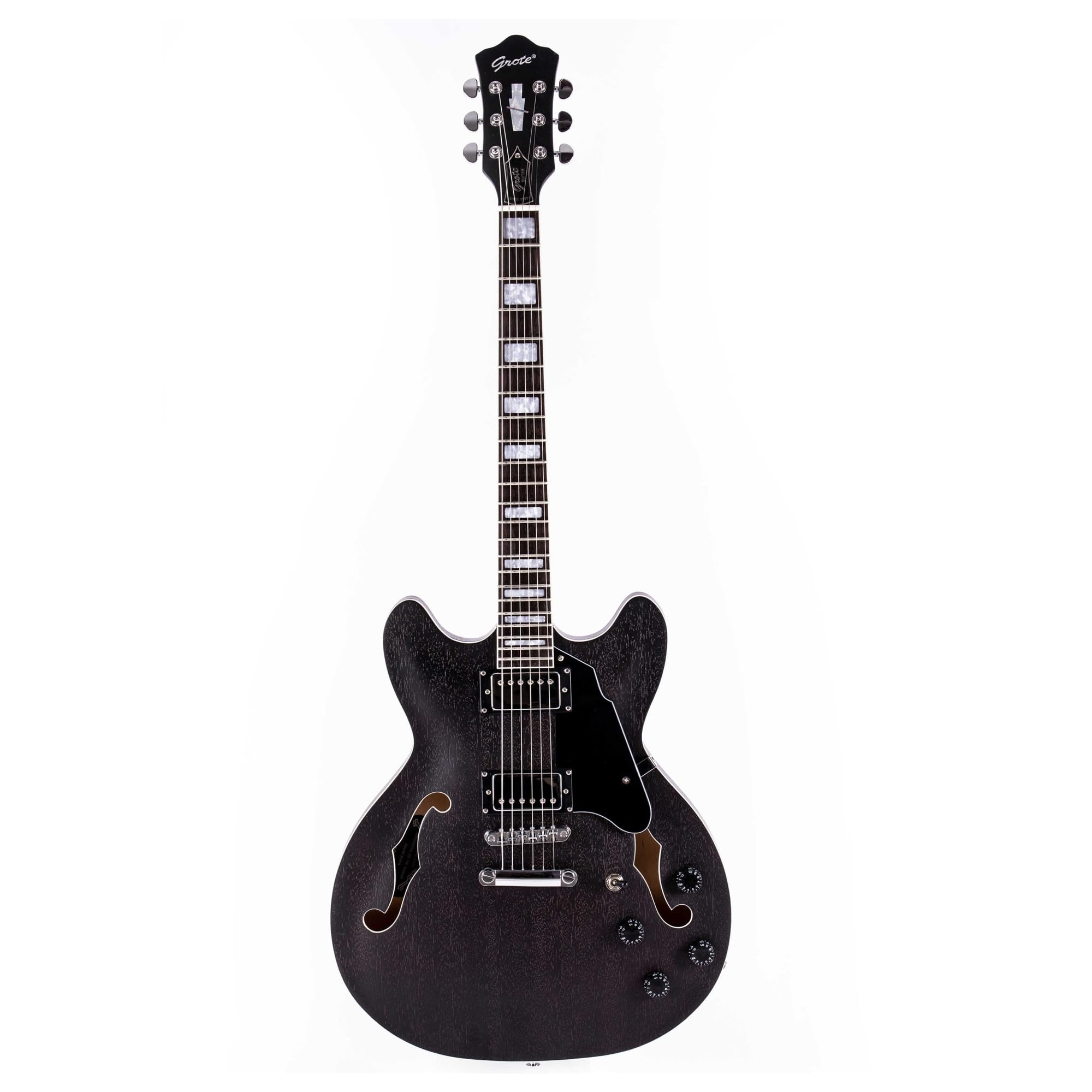 Gitara elektryczna jazzowa 6 strunowa profesjonalny instrument dla początkujących Standardowa gitara elektryczna