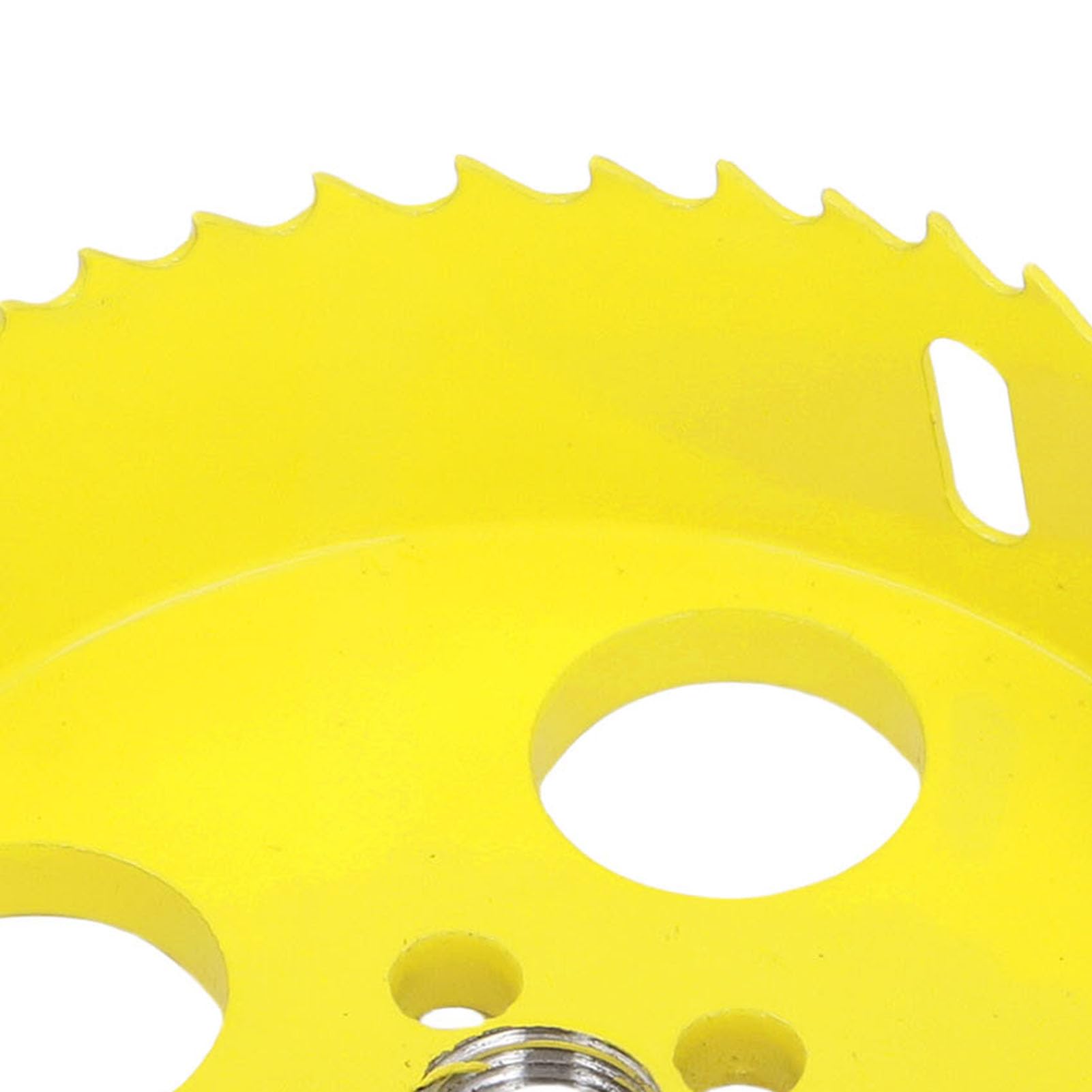 6 1 Taglierina per Fori da 4 Pollici con Ciotola per la Polvere Set di Seghe a Tazza Bimetalliche da 160 Mm HSS per Illuminazione da Incasso Include 2 Perni Chiave per Punte da Trapano per