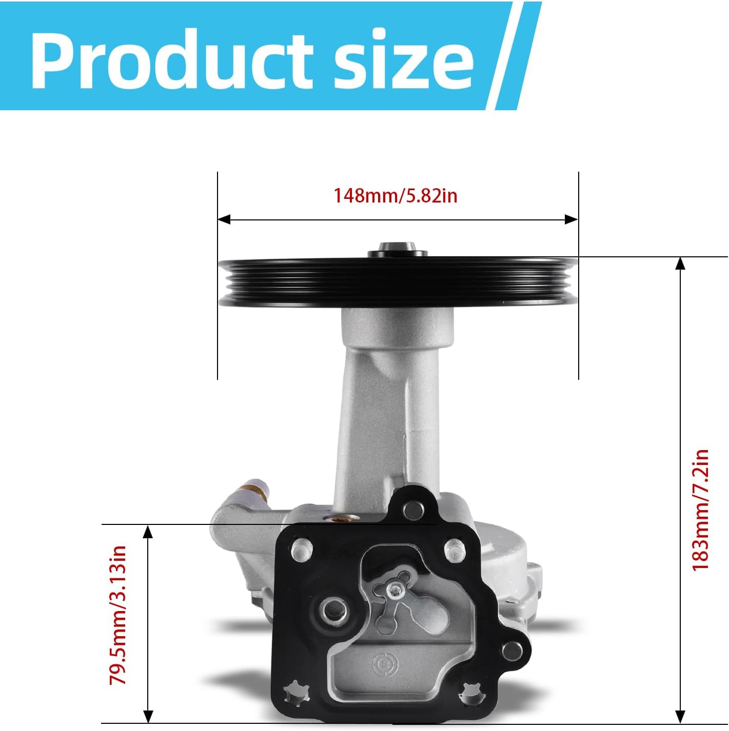 904-861 Vacuum Pump 4.3L 5.3L 6.2L 2014-2020 for Cadillac Escalade,for Chevy Silverado 1500 Suburban Tahoe Cheyenne,for GMC Sierra 1500 Yukon,12654013 12659655 12662552 12669488 12696313