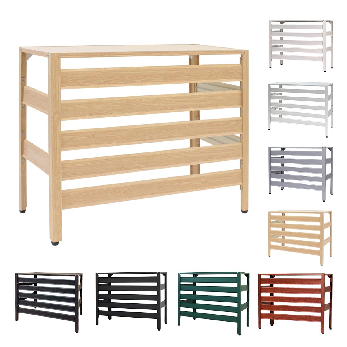 Amazon | アルマックス(Almax) アルミ製 室外機カバー (ナチュラル