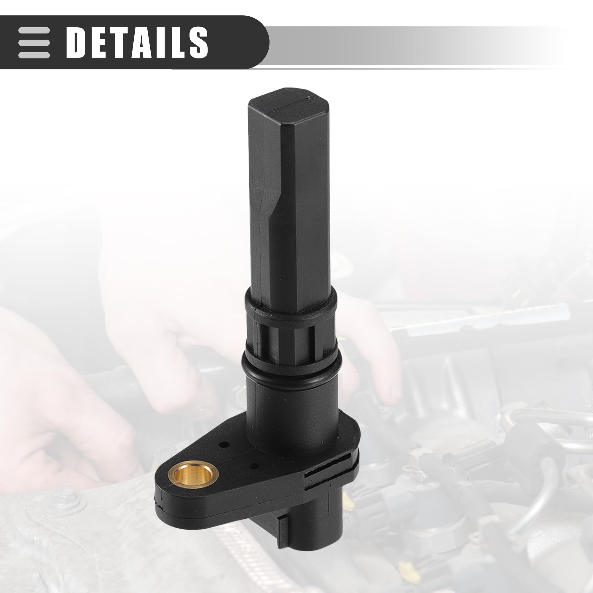 A ABSOPRO Capteur Vitesse Transmission Pour Suzuki Wagon 00-07 1pc | Pour Suzuki Ignis 00-08 Et Swift 05-11, Noir, Plastique Et Métal, 3 Broches, OE 3496083E00000/3496083E00