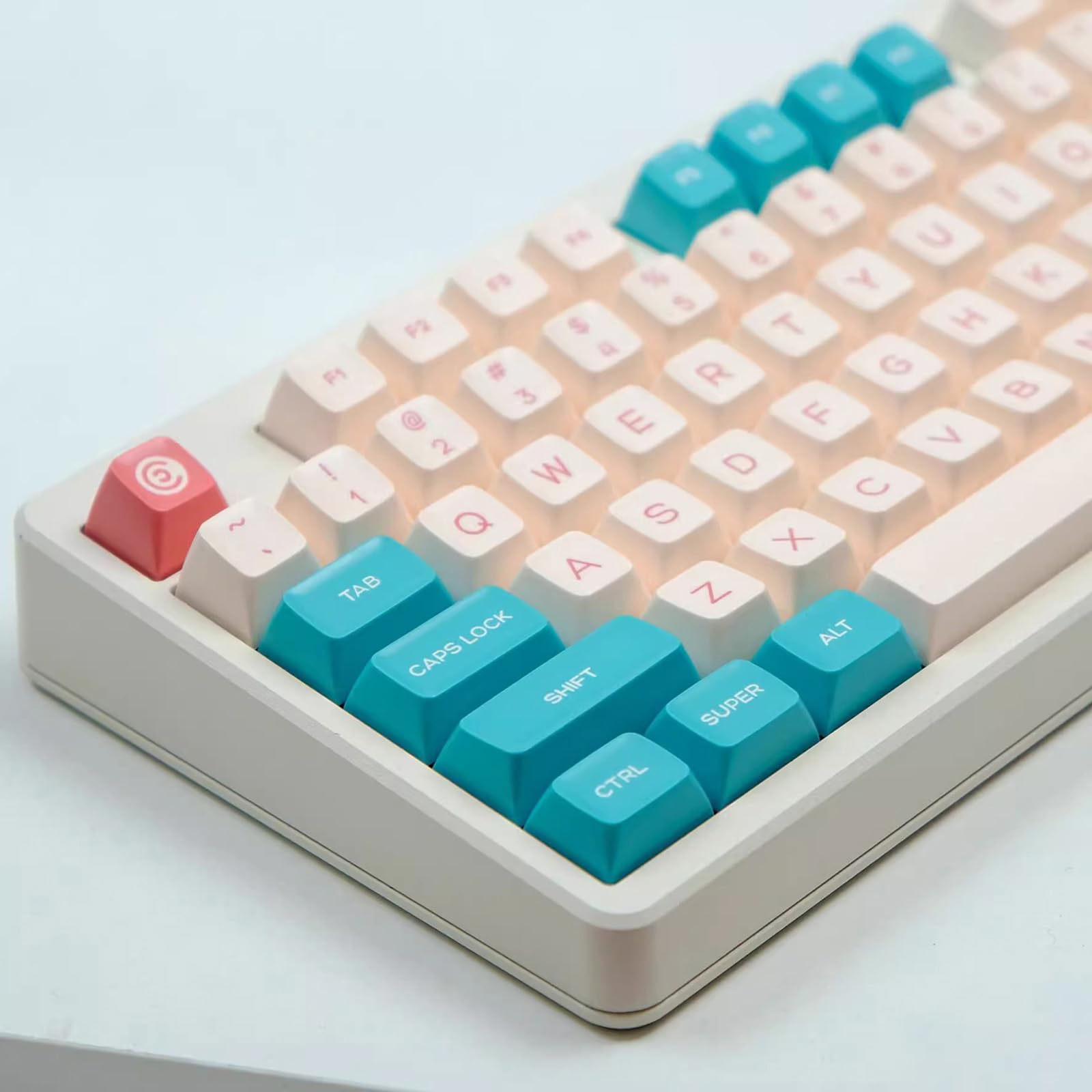Amazon | メカニカルキーボードキーキャップ 2色インジェクションキー