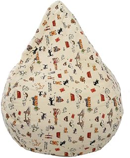Bazaar Sofa Living Room Bean Bag Sofa No Filler Cute Animal Deck Chair Cover Lazy Sofa Outdoor Sofa-A_60X75CmWithout Filler