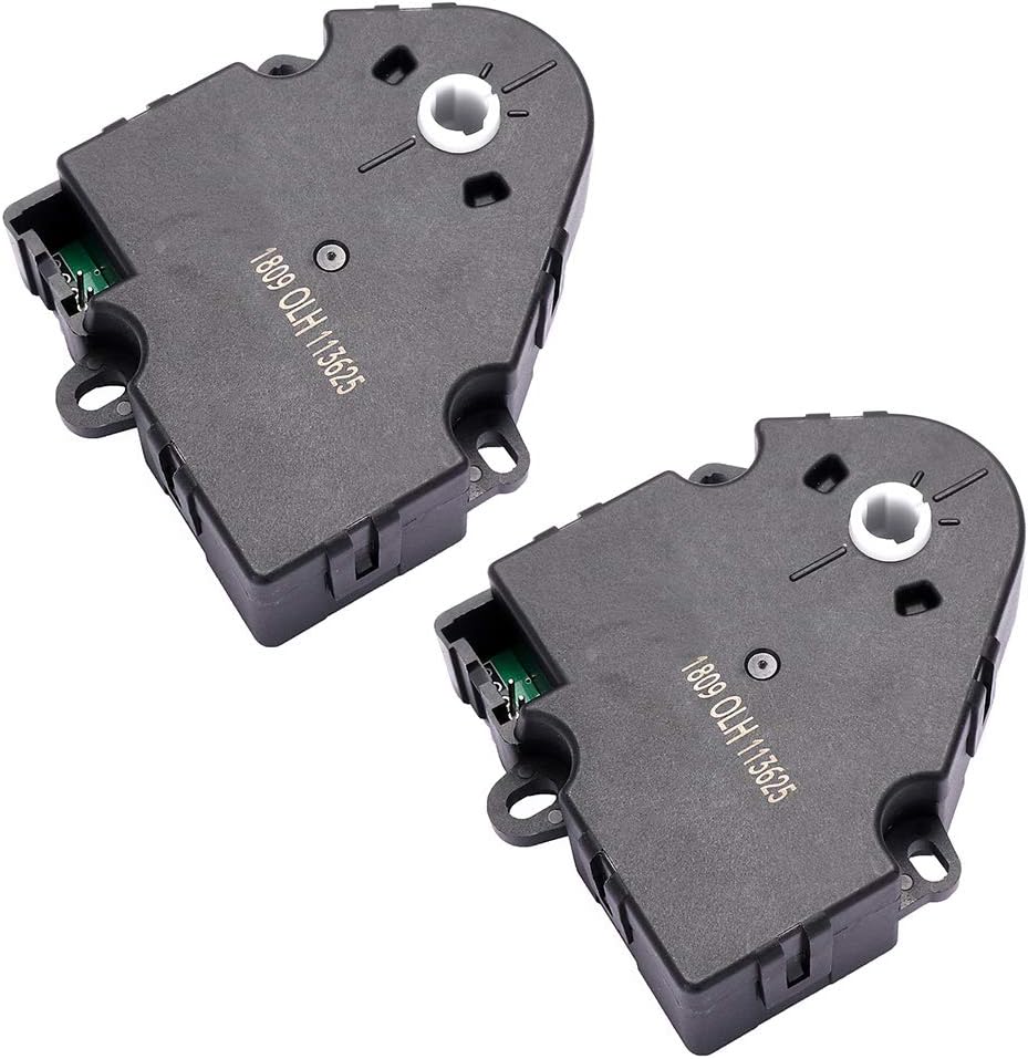 HVAC Blend Door Actuator OCPTY 604-116 Air Door Actuator Compatible 1999-2000 for Cadillac for Escalade,1995-1999 for Chevy for C1500,1995-2000 for GMC for Yukon (2PCS)